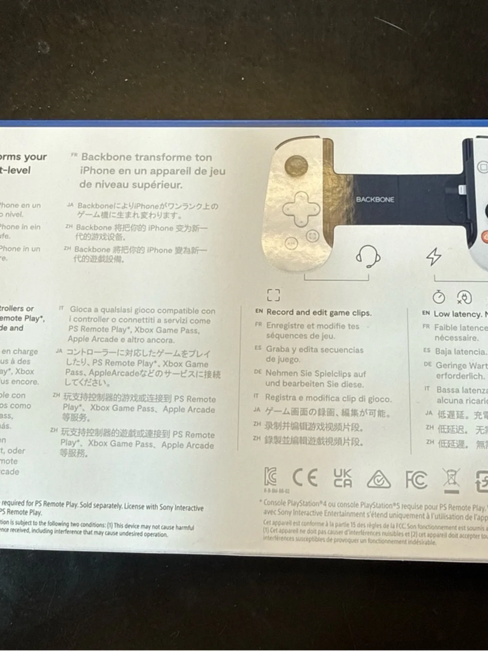 Sony PlayStation White Mobile Controller for PS Remote Play